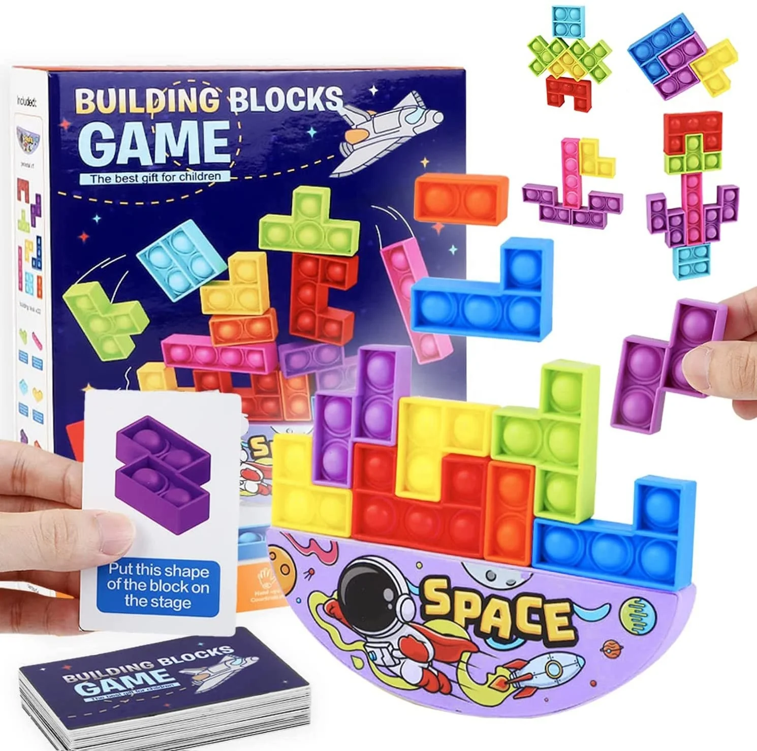 27pcs Stacking Block Balance Games 54 Playing Cards Soft Game Block - Buy Game  Block,Stacking Block Games,Balance Game Product on Alibaba.com