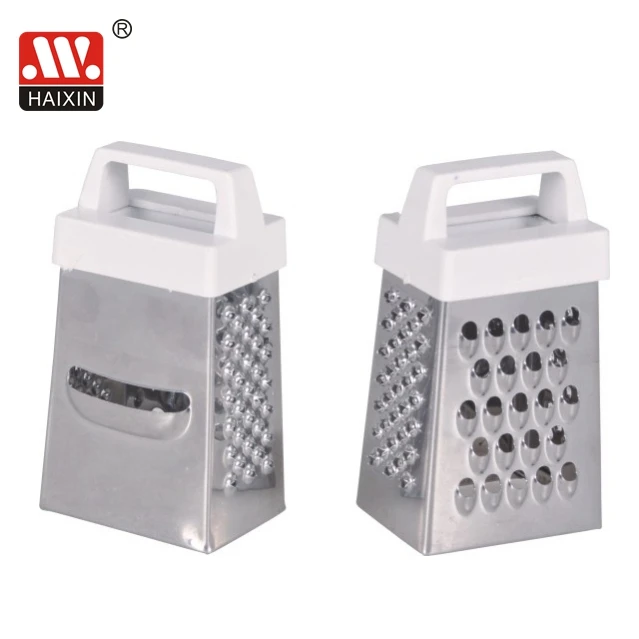 Haixing Mini Kitchen Stainless Steel Cheese Slicer Vegetable Grater Four Sides Blade Cutter Chopper