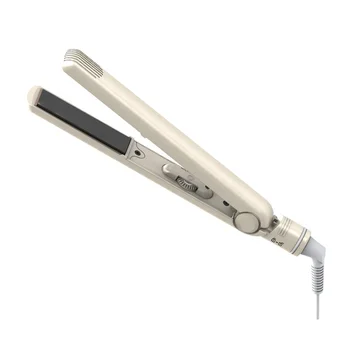 Professional Hair Styling Tool  Hair Straightener and Hair Curler 2 In 1 Negative Ion For Household