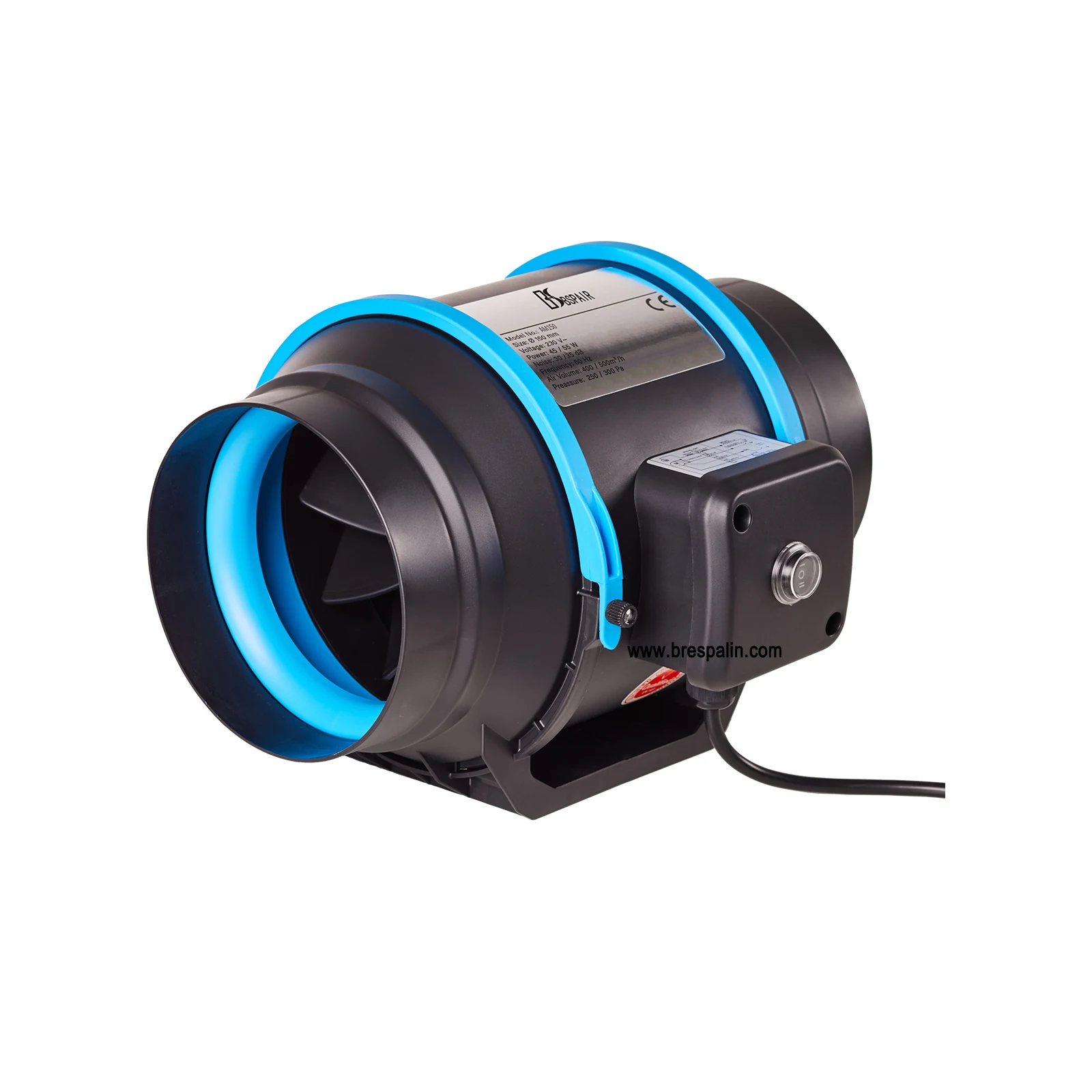 Inline Duct Fan, Plastic, 220V, 40 - detail 2
