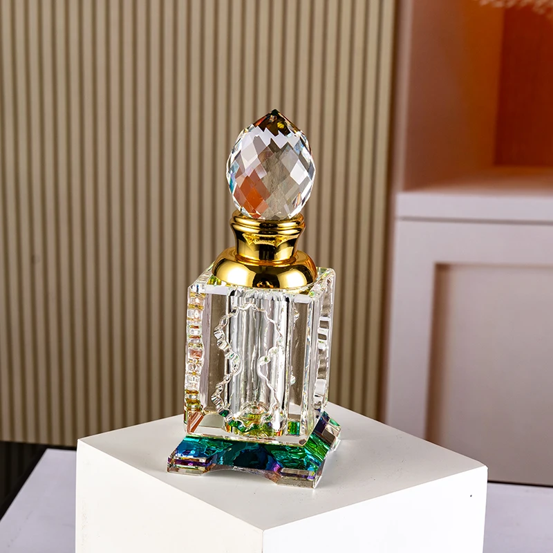 product hot sale everywhere luxury fashion glass empty bottle 12ml customizable crystal perfume bottle-8