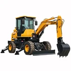 Tractor China Shanding JDY30W Multifunctional Construction Machinery Excavator Backhoe Loader Backhoe For Small Tractor