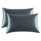 Set Satin Pillowcase Set Slip Cooling Satin Pillowcase Good For Skin Satin Eyemask Pillowcase Set