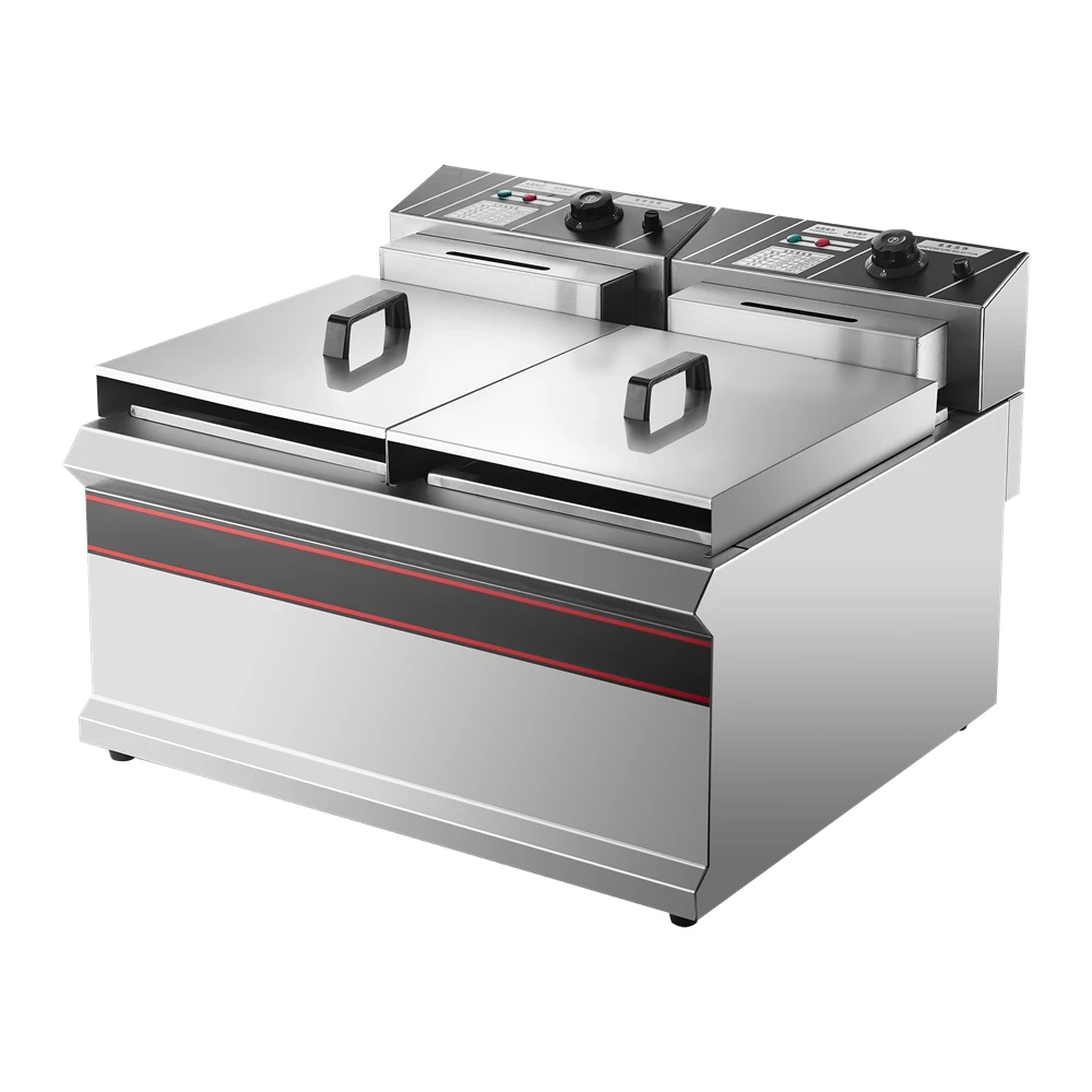 New Design Good Quality New Model Timing Function Top Essential Modern Commercial Deep Fryer