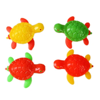 Baby Swim Turtle Toy Sea Animal Toys Colorful Small Plastic High Quality Low MOQ Cheap Mini Cute PP Plastic Mixed Colors 3*2.8cm