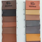 Leather Hot Stamp Color Change PU Synthetic Leather For Logo Patch And Jeans Leather Label Etc