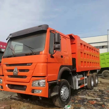 Good Used HOWO  Truck 6wheel 8X4 375HP Sinotruck HOWO Delivery Cargo Dump Tipper  HOWO Tipper Second Truck