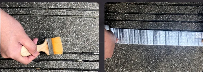 Samples Available Aluminum Foil Butyl Rubber Waterproof Tape for Roof Leakage