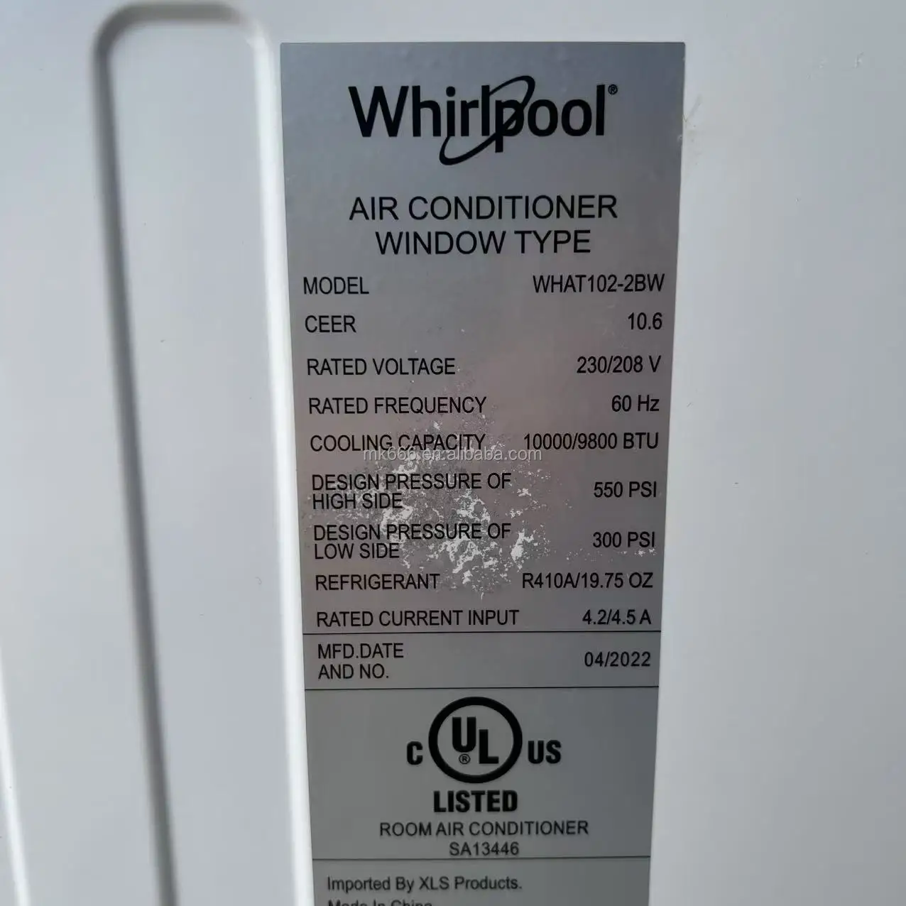Window Mounted Air Conditioner, Wall, 10000BTU, 1.5P, R410A - detail 2