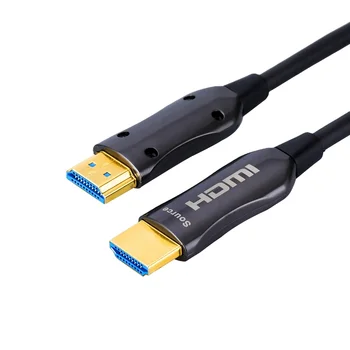 Flexible 8k 48Gbps Active Optical Fiber AOC Slim 50m HDMI 8K Cable
