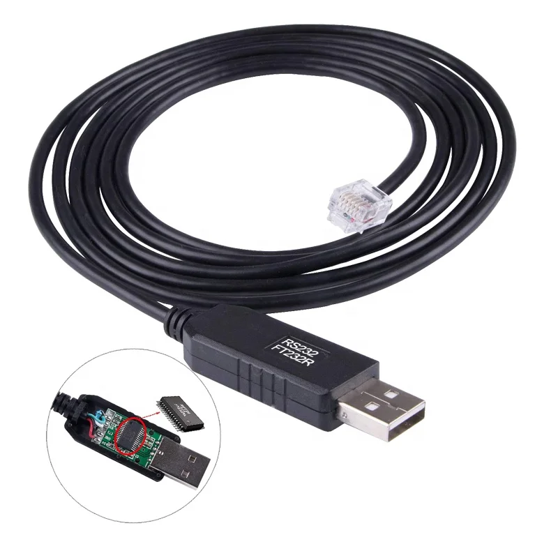 D Sub Db Rj Port Rs Ftdi Usb Rs To Rj Adapter Cable Buy