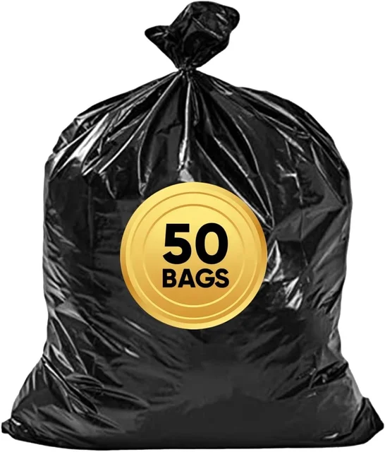 Liners Rubbish Heavy Duty Liner Trash Plastic 240L Black Bags Biodegradable China Supply Garbage Bag