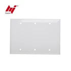 Wall Gang Wall Plate Plastic Wallplates Blank Wall Plates 1 Gang Blank White Wall Plate