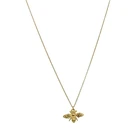Necklace ROXI New Cute S925 Sterling Silver INS Insect Bee Necklace Wild Clavicle Chain Women