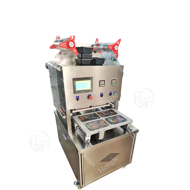 Reliable Automatic Plastic Deli Container Sealing Machine/cup Sealer Machine for Sale factory