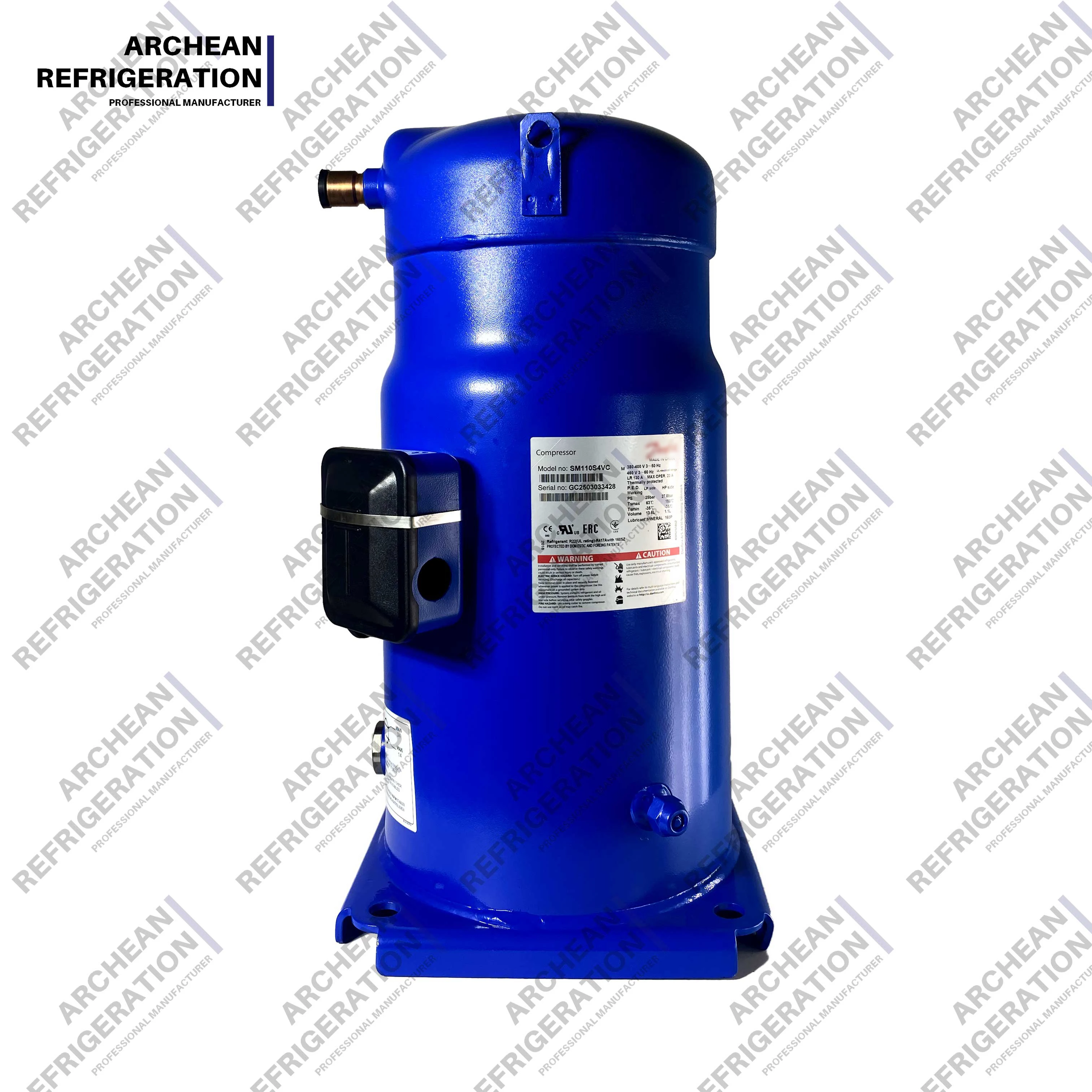 Digital Compressor, 6HP, Scroll, Hermetic, ZMD18KVE-TFD-277 - detail 18