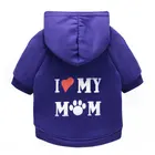 Cotton Custom Wholesale Cotton Custom Dog Clothes Colorful Blank Dog Hoodie Sweater