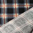 Red Check Fabric Cotton Print 2021 Fashionable 100% C Printed Red And Black Check Organic Cotton Brushed Fabric