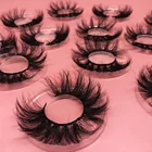 Mink Eyelashes Private Label Packaging 100%real Mink Lashes Private Label Eyelashes Mink Lahes 3d Mink Eyelashes Custom Eyelash Packaging