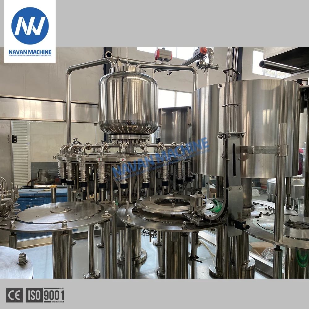 Concentrated Juice Filling Machine Automatic Glass Bottled Fruit Juice Production Line manufacture
