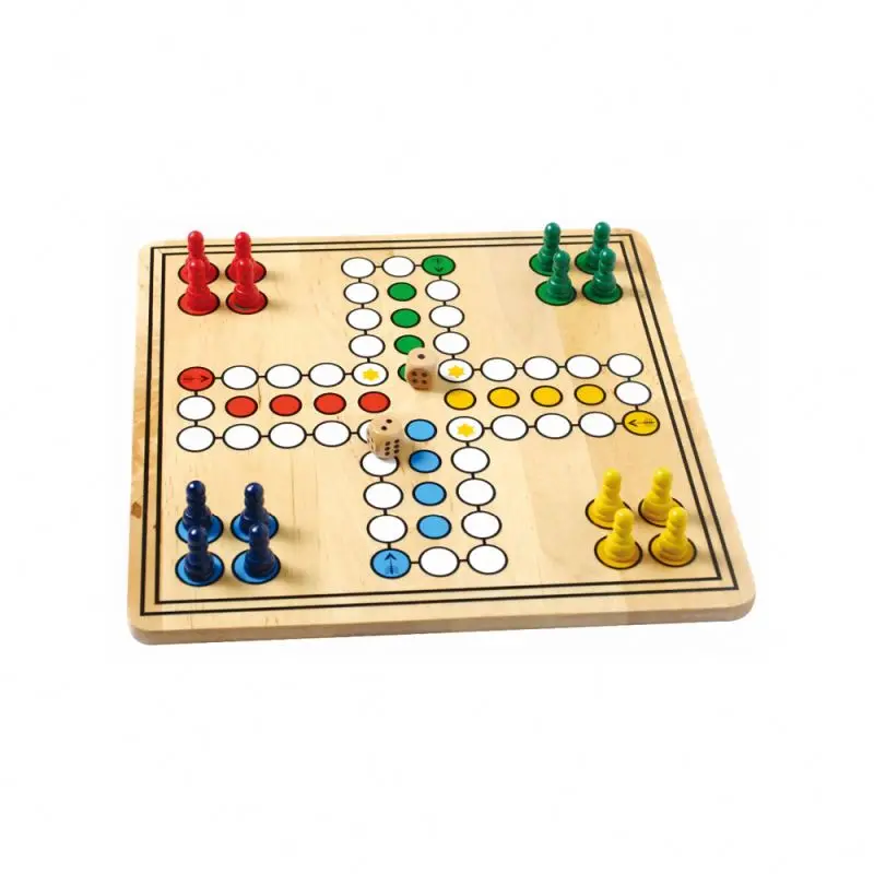 Custom Ludo Game With Nature Board