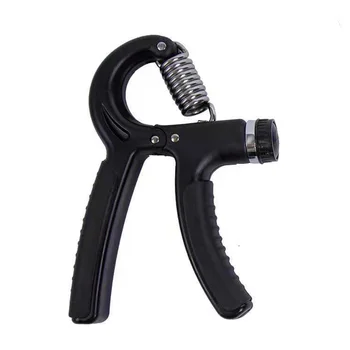 Low Price And High Quality Guarantee Adjustable R-Shape Countable Hand Grip Strength Finger Fitness Exercise