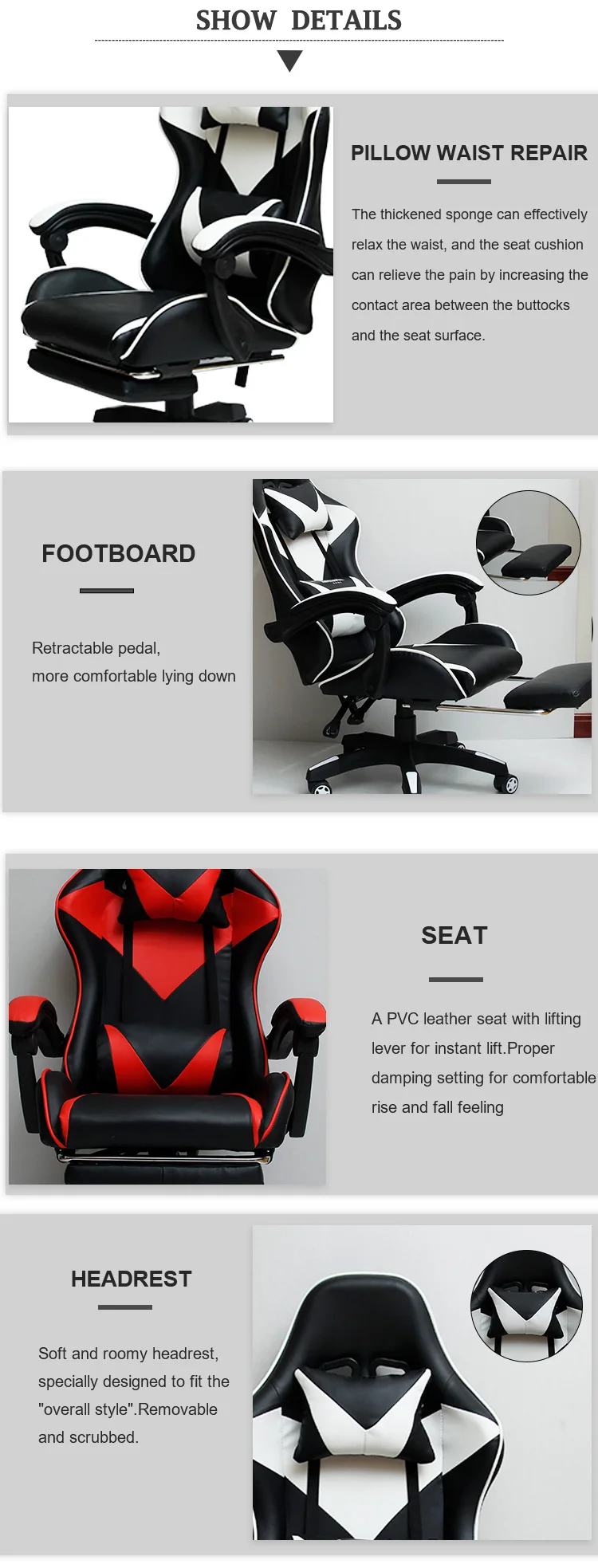 Custom Gaming Chairs Chair Gaming Cheap Gaming Chair Office - Buy Chair