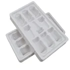 Plastic Tray China Factory Directly OEM Supermarket PET/PVC Clear Plastic Blister Packaging Tray For Vial