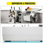 Metal Lathe Hot Sale Metal Lathe 1100W 220*600 Mini Bench Variable Speed Brushless Motor Lathe With Double Knob