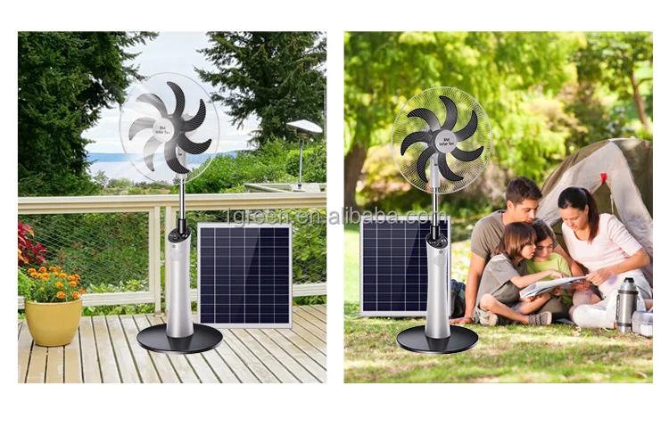 Pedestal Fan, Solar, ABS - detail 16