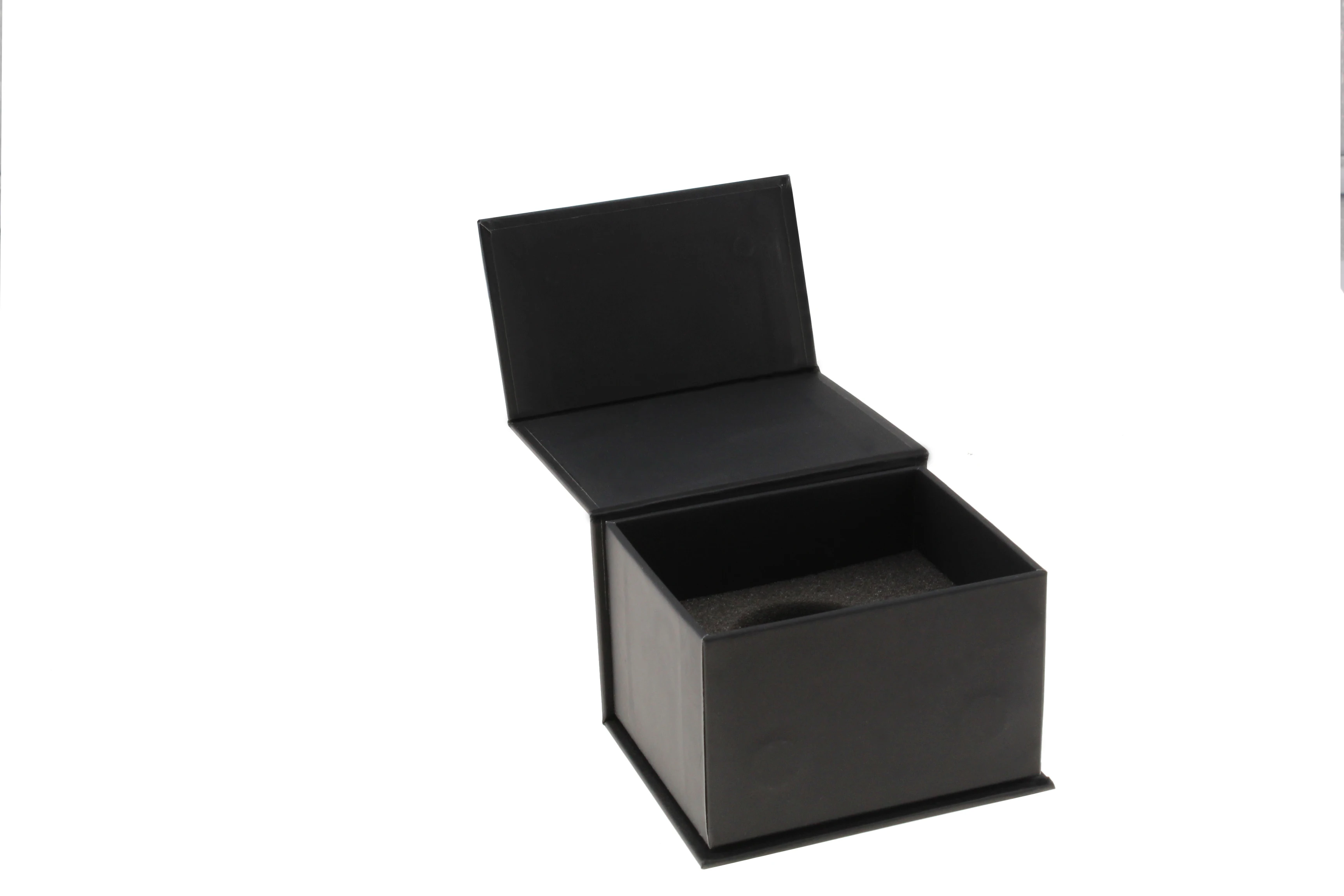 custom cardboard paper watch packaging box with logo book shape