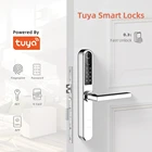 Lock Wood Door Degital Water Proof Lock Tuya Lock Suitable Wood Main Gate Door Lock With Key