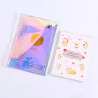 Bag Cosmetic Holographic Pvc Bag Holographic TPU Laser PVC Cosmetic Shiny Iridescent Toiletry Travel Makeup Zip Lock Bag