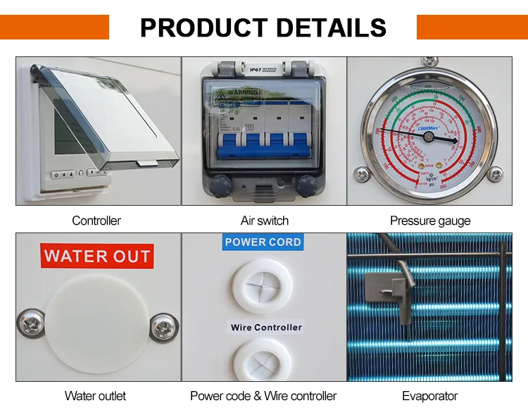 Water Source Heat Pump, 38kw, 40kw - detail 10