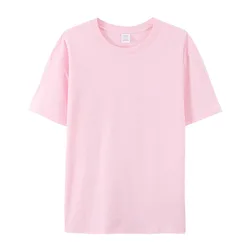 Wholesale Graphic Plus Size Unisex Customize Blank 100% Cotton 180 Grams Oversize Clothes T Shirt Men