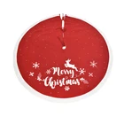 Christmas Tree The New Merry Christmas Embroidered Reindeer Christmas Tree Skirt Can Be Customized