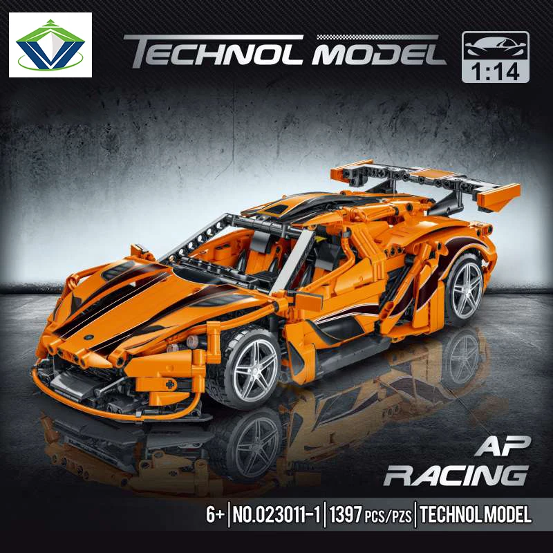 High Quality Sport Racing Car Bricks Toy Diy Building Blocks Toys Assembly Building Block Sets For Kids