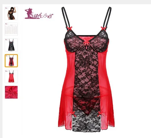 Lace Lingerie Set New Sexy Fashion Style Perspective Condole Belt