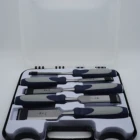 Dual Tools 60 Chrome Vanadium Dual Color Handle Wholesale DIY Woodworking Tools 5 Pcs Wood Chisel Kit