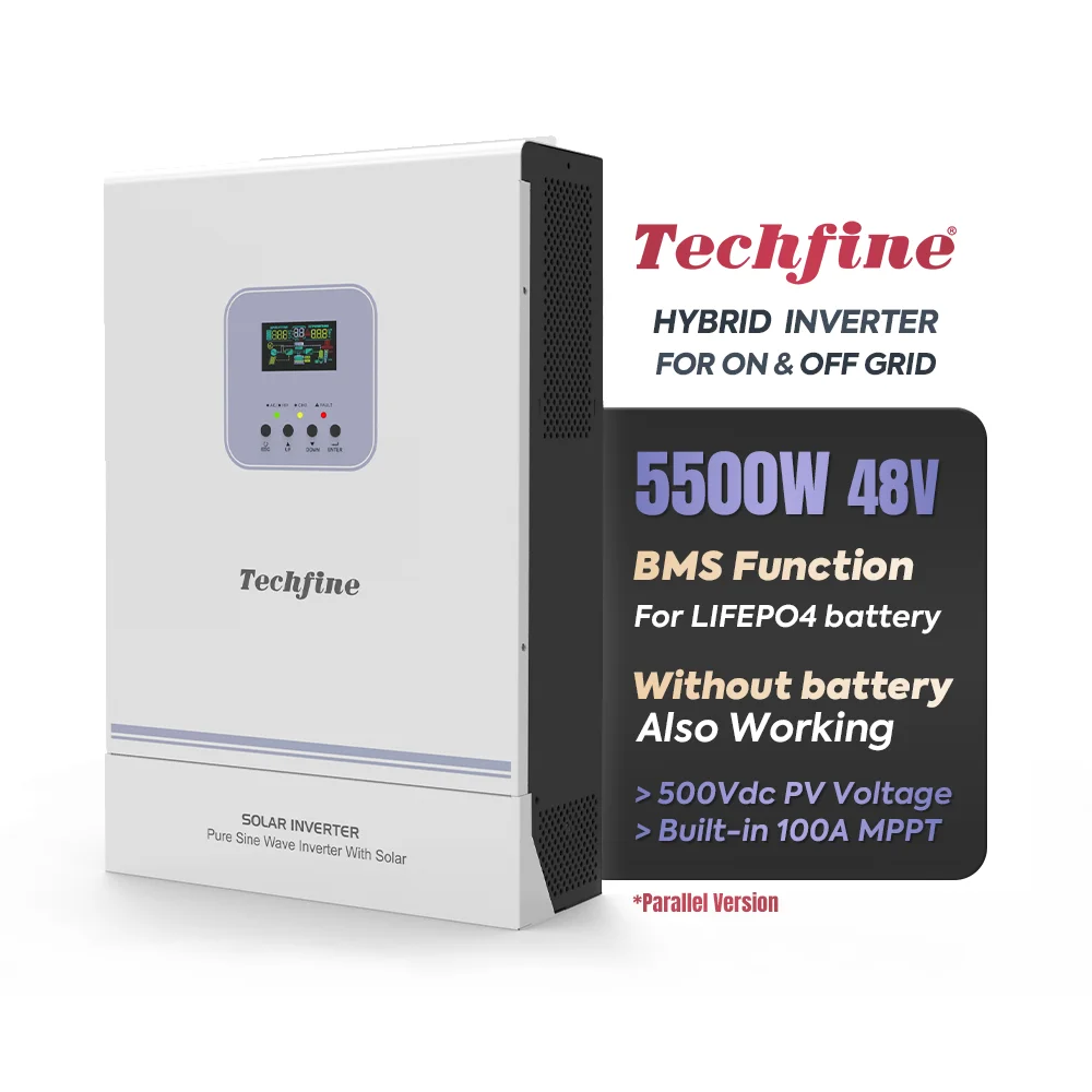 Techfine 5000w 5kw 5 5kw 5500w 5kw 500vdc Pv Input Off Grid Solar