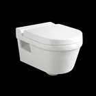 White Ideal Standard Toilet including close coupled cistern