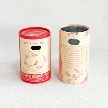 Handmade perfume paper tube paper deodorant tube