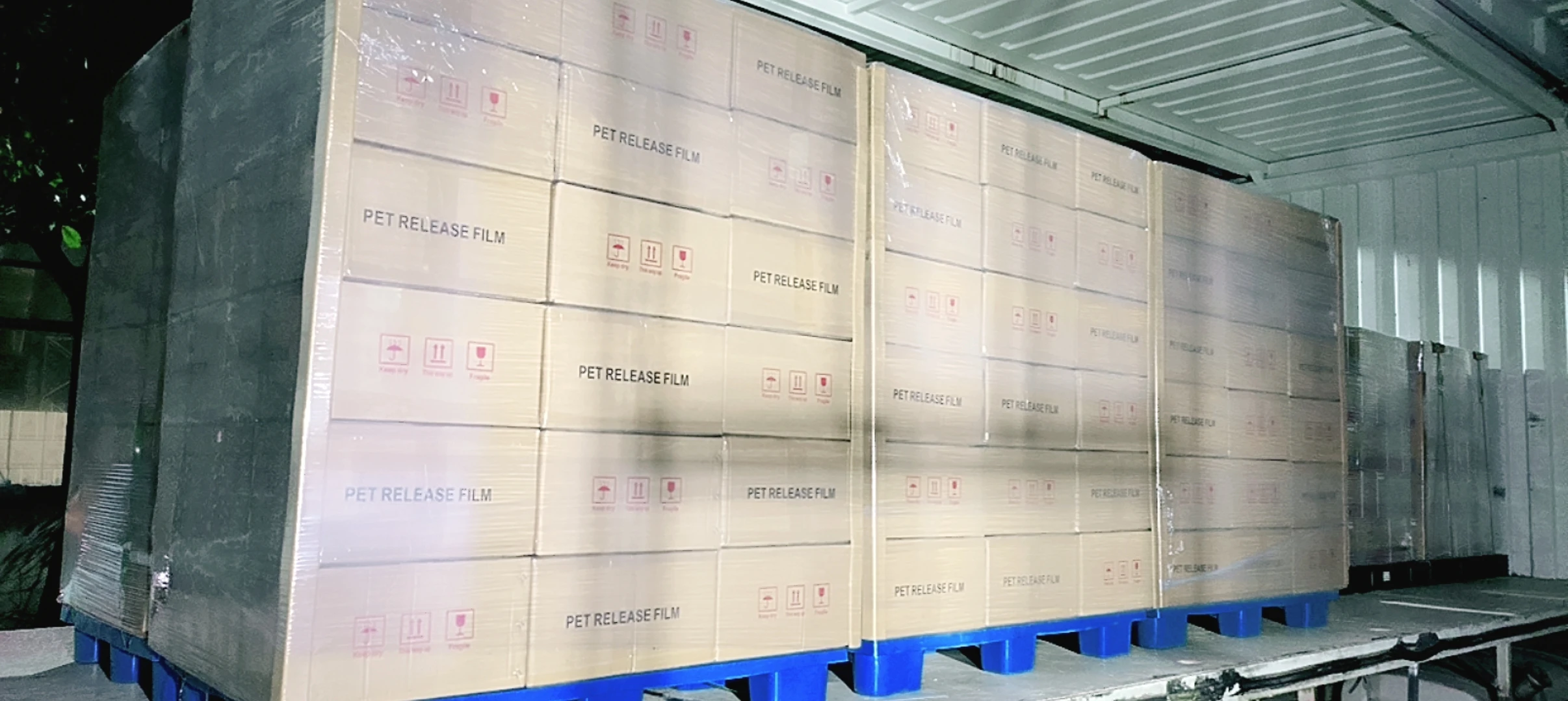 PET Bopp Hdpe Silicone Coated Release Liner for Mailer Courier Bag details