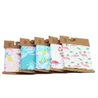 Cotton Combed Knitted Flamingo Pattern Printed Cotton Cloth Fabric For Bedding Set