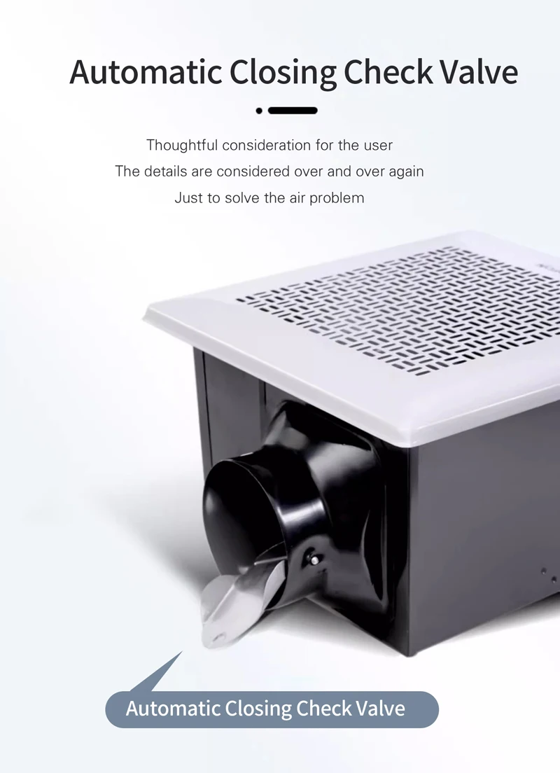 Type Ventilation Exhaust Fan, Ceiling, Centrifugal - detail 10