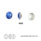 Ab Lead Beads 3022 New Product Oval Crystal AB Lead Free Point Back K9 Crystal Beads In Bulk Chinese Supplier