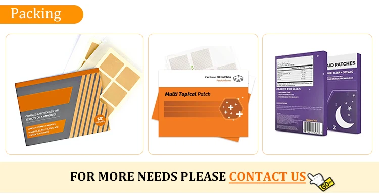 All Natural Ingredients Transdermal Patch Waterproof & Gentle on Skin Vitamin B12 Patches for a Better Morning manufacture