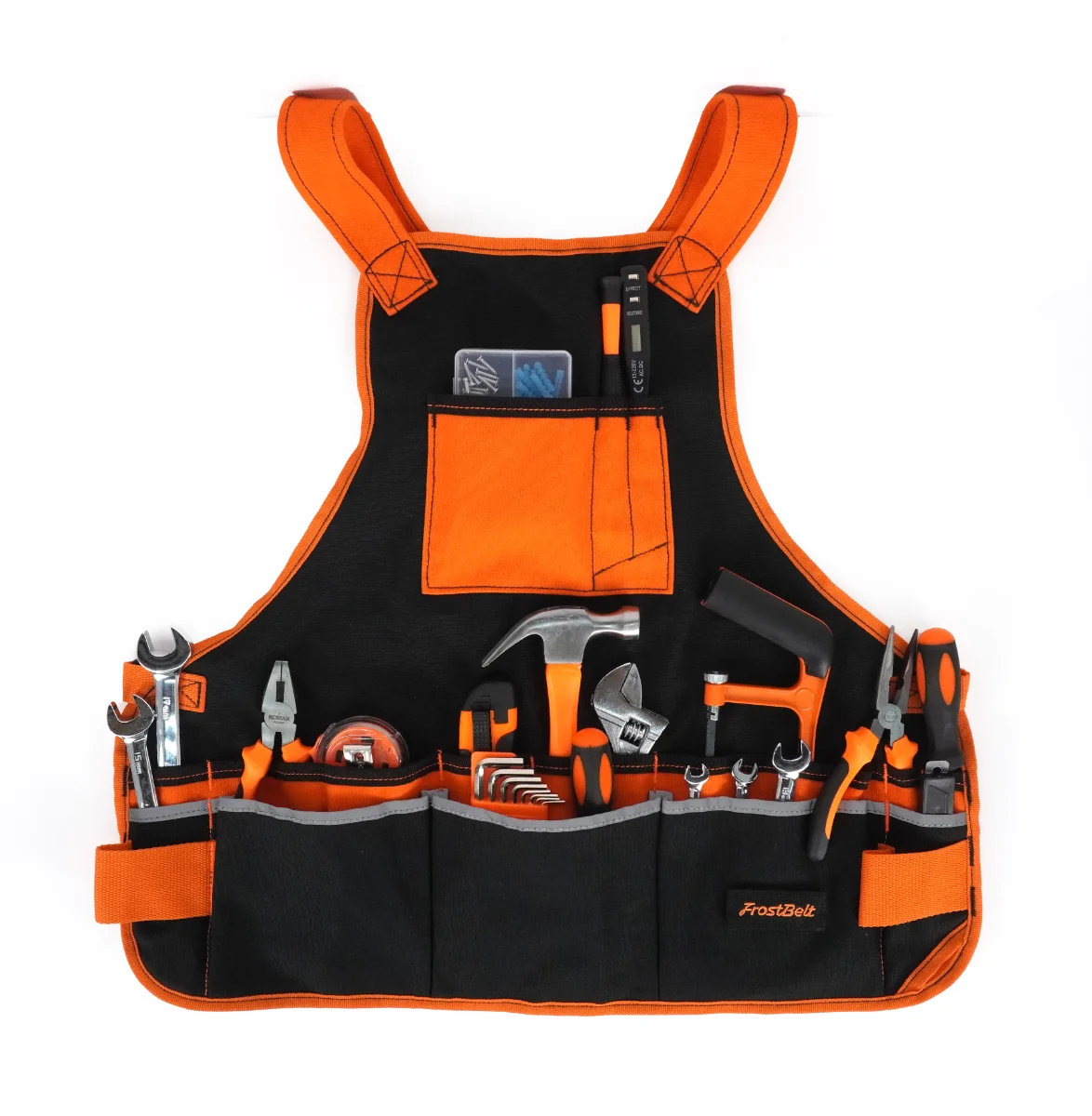 product heavy duty tool apron comfortable tool apron handy workshop apron fully adjustable tool apron-2