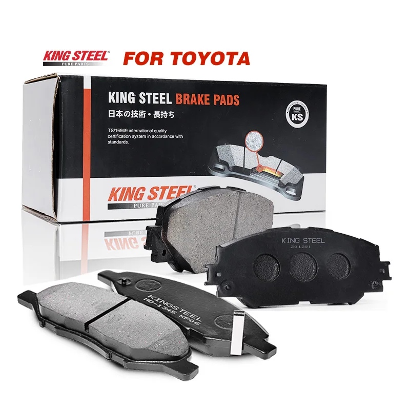 Kingsteel Oem 04465 47050 04465 12592 D2183 D822 Front Auto Brake Pads