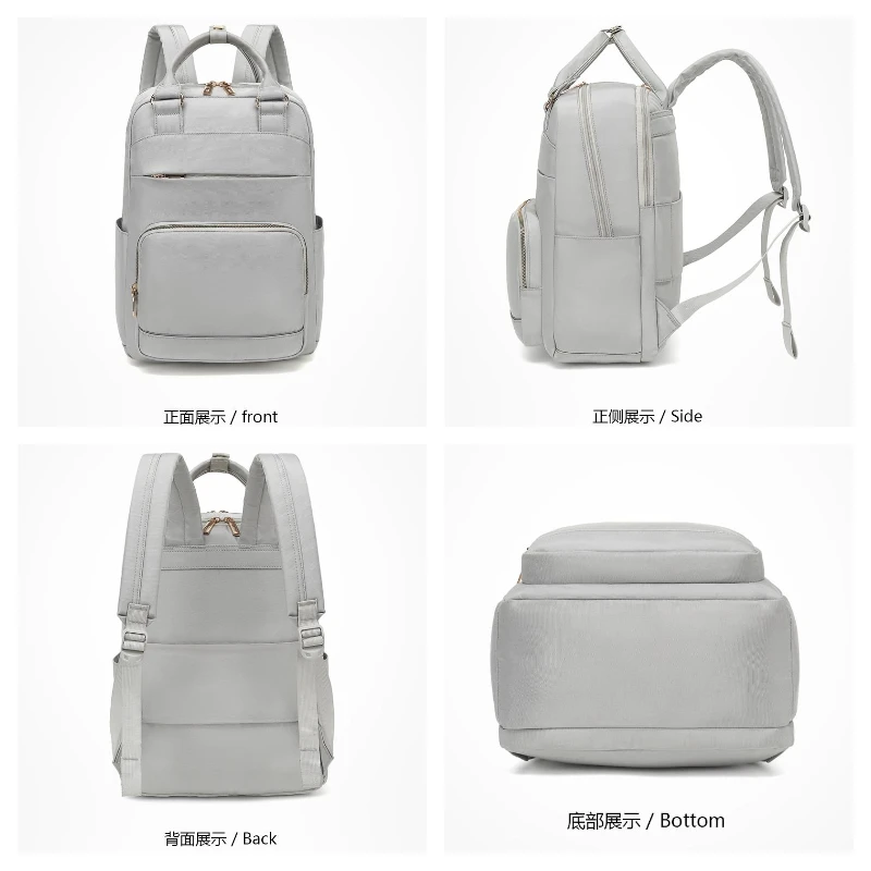 Custom logo large capacity waterproof backpack office computer bag fit 14inch laptop backpack Custom logo large capacity waterproof backpack office computer bag fit 14inch laptop backpack